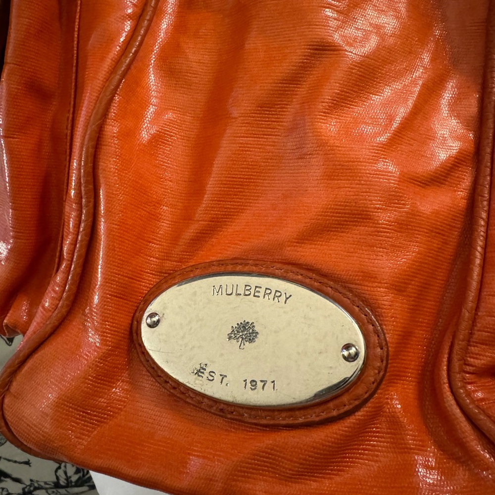 Mulberry Roxanne Leather & Canvas Tote - Picture 10 of 11